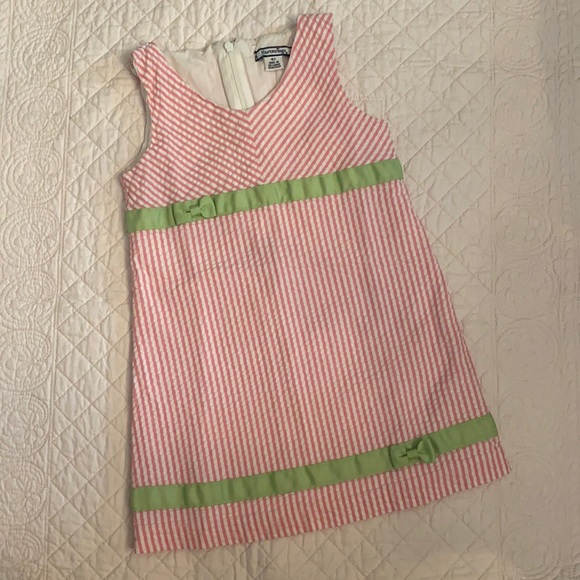 Hartstrings Seersucker Dress